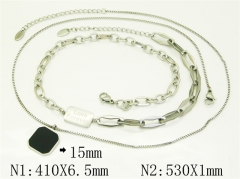 HY Wholesale Stainless Steel 316L Jewelry Hot sale Necklaces-HY04N0088HJX