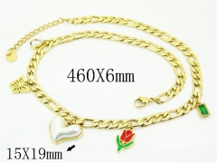 HY Wholesale Stainless Steel 316L Jewelry Hot sale Necklaces-HY32N0872HJE