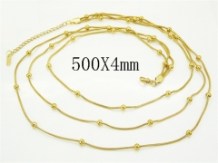 HY Wholesale Stainless Steel 316L Jewelry Hot sale Necklaces-HY80N1018HDL