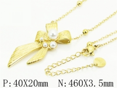 HY Wholesale Stainless Steel 316L Jewelry Hot sale Necklaces-HY32N0884PW