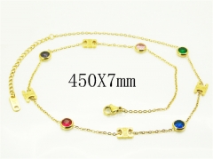 HY Wholesale Stainless Steel 316L Jewelry Hot sale Necklaces-HY41N0432HIA