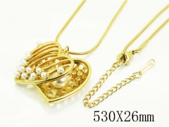 HY Wholesale Stainless Steel 316L Jewelry Hot sale Necklaces-HY80N0987PA