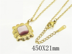 HY Wholesale Stainless Steel 316L Jewelry Hot sale Necklaces-HY80N1012MT