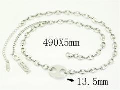 HY Wholesale Stainless Steel 316L Jewelry Hot sale Necklaces-HY04N0080HHZ