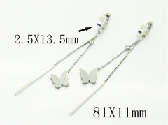 HY Wholesale Earrings Jewelry 316L Stainless Steel Earrings Jewelry-HY24E0147HXL