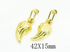 HY Wholesale Earrings Jewelry 316L Stainless Steel Earrings Jewelry-HY74E0154LE