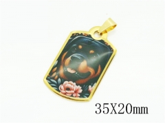 HY Wholesale Pendant Jewelry 316L Stainless Steel Jewelry Pendant-HY12P2153ZJL