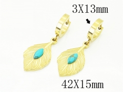 HY Wholesale Earrings Jewelry 316L Stainless Steel Earrings Jewelry-HY24E0155ML