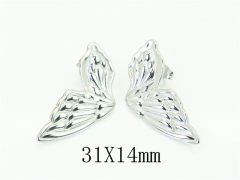 HY Wholesale Earrings Jewelry 316L Stainless Steel Earrings Jewelry-HY30E2435MA