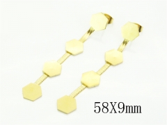 HY Wholesale Earrings Jewelry 316L Stainless Steel Earrings Jewelry-HY49E0011MW