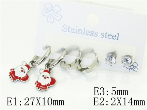 HY Wholesale Earrings Jewelry 316L Stainless Steel Earrings Jewelry-HY54E0227NF