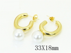 HY Wholesale Earrings Jewelry 316L Stainless Steel Earrings Jewelry-HY80E1767MX