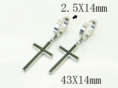 HY Wholesale Earrings Jewelry 316L Stainless Steel Earrings Jewelry-HY24E0154DNL