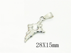 HY Wholesale Pendant Jewelry 316L Stainless Steel Jewelry Pendant-HY12P2135RIL