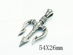 HY Wholesale Pendant Jewelry 316L Stainless Steel Jewelry Pendant-HY48P0507NB