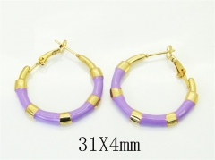 HY Wholesale Earrings Jewelry 316L Stainless Steel Earrings Jewelry-HY60E2075TJO