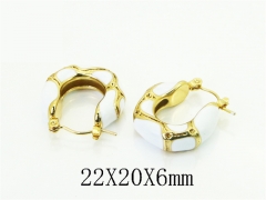 HY Wholesale Earrings Jewelry 316L Stainless Steel Earrings Jewelry-HY80E1736OR