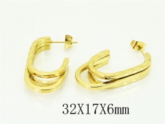 HY Wholesale Earrings Jewelry 316L Stainless Steel Earrings Jewelry-HY30E2448OL