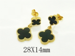 HY Wholesale Earrings Jewelry 316L Stainless Steel Earrings Jewelry-HY60E2098GKL