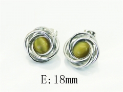 HY Wholesale Earrings Jewelry 316L Stainless Steel Earrings Jewelry-HY80E1846ZLL