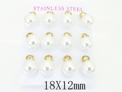 HY Wholesale Earrings Jewelry 316L Stainless Steel Earrings Jewelry-HY59E1382IHS