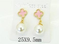 HY Wholesale Earrings Jewelry 316L Stainless Steel Earrings Jewelry-HY60E2090VJO