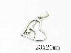 HY Wholesale Pendant Jewelry 316L Stainless Steel Jewelry Pendant-HY12P2127XIL