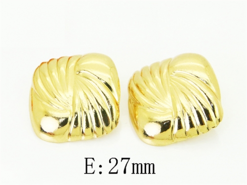 HY Wholesale Earrings Jewelry 316L Stainless Steel Earrings Jewelry-HY60E2128GIO