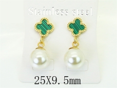 HY Wholesale Earrings Jewelry 316L Stainless Steel Earrings Jewelry-HY60E2092XJO