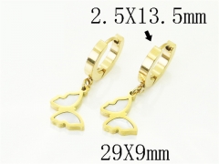 HY Wholesale Earrings Jewelry 316L Stainless Steel Earrings Jewelry-HY24E0157EOL