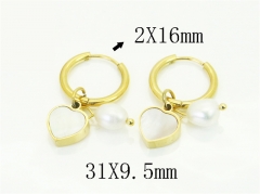 HY Wholesale Earrings Jewelry 316L Stainless Steel Earrings Jewelry-HY80E1812OY