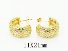 HY Wholesale Earrings Jewelry 316L Stainless Steel Earrings Jewelry-HY12E0463KT