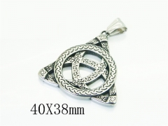 HY Wholesale Pendant Jewelry 316L Stainless Steel Jewelry Pendant-HY48P0504NS