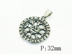 HY Wholesale Pendant Jewelry 316L Stainless Steel Jewelry Pendant-HY48P0498NC