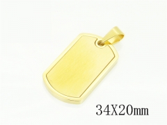 HY Wholesale Pendant Jewelry 316L Stainless Steel Jewelry Pendant-HY59P1270NA