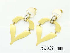 HY Wholesale Earrings Jewelry 316L Stainless Steel Earrings Jewelry-HY32E0721HDD