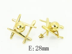 HY Wholesale Earrings Jewelry 316L Stainless Steel Earrings Jewelry-HY80E1799ML