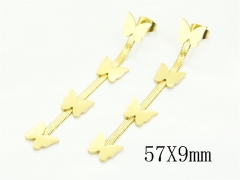 HY Wholesale Earrings Jewelry 316L Stainless Steel Earrings Jewelry-HY49E0008MQ