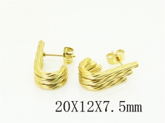 HY Wholesale Earrings Jewelry 316L Stainless Steel Earrings Jewelry-HY30E2444OL