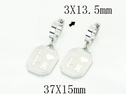 HY Wholesale Earrings Jewelry 316L Stainless Steel Earrings Jewelry-HY80E1815LS