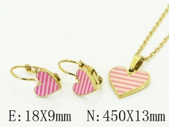 HY Wholesale Jewelry Set 316L Stainless Steel jewelry Set Fashion Jewelry-HY67S0104OD