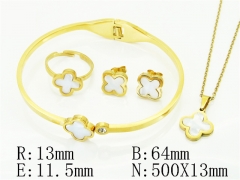 HY Wholesale Jewelry Set 316L Stainless Steel jewelry Set Fashion Jewelry-HY35S0096HKD