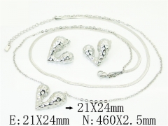 HY Wholesale Jewelry Set 316L Stainless Steel jewelry Set Fashion Jewelry-HY30S0261HOD