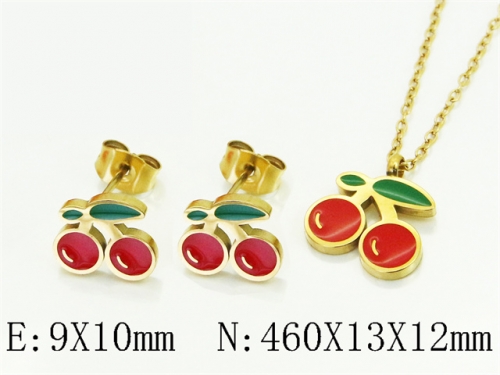 HY Wholesale Jewelry Set 316L Stainless Steel jewelry Set Fashion Jewelry-HY25S0798HHL