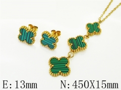 HY Wholesale Jewelry Set 316L Stainless Steel jewelry Set Fashion Jewelry-HY62S0561OA