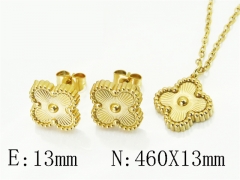 HY Wholesale Jewelry Set 316L Stainless Steel jewelry Set Fashion Jewelry-HY80S0200JL