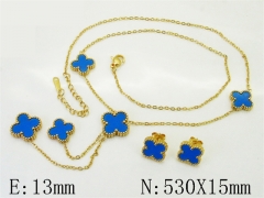 HY Wholesale Jewelry Set 316L Stainless Steel jewelry Set Fashion Jewelry-HY62S0554HGG