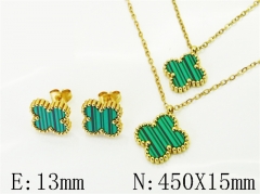 HY Wholesale Jewelry Set 316L Stainless Steel jewelry Set Fashion Jewelry-HY62S0568OG