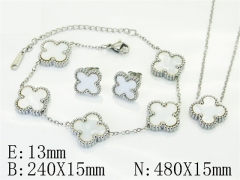 HY Wholesale Jewelry Set 316L Stainless Steel jewelry Set Fashion Jewelry-HY35S0070HIF