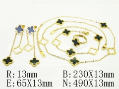 HY Wholesale Jewelry Set 316L Stainless Steel jewelry Set Fashion Jewelry-HY35S0113HOT